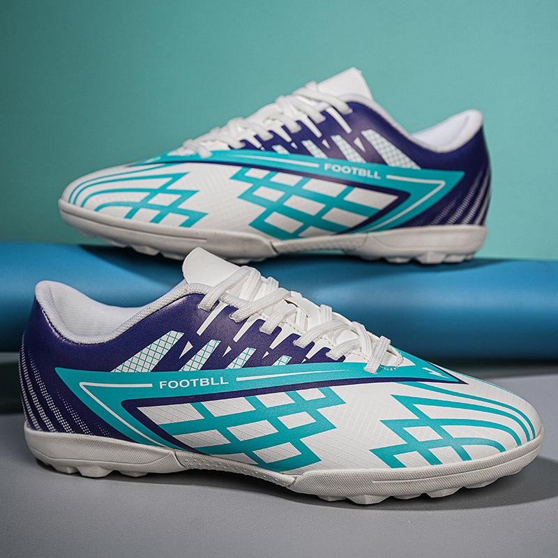 New Children's Low-top Football Shoes Broken Nails International Size Breathable and Non-slip Training Competition Universal