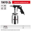 YATO Yiertuo Handheld Pneumatic Sandblasting Gun for Sandblasting, Frosting, Rust, Oil, and Impurity Removal