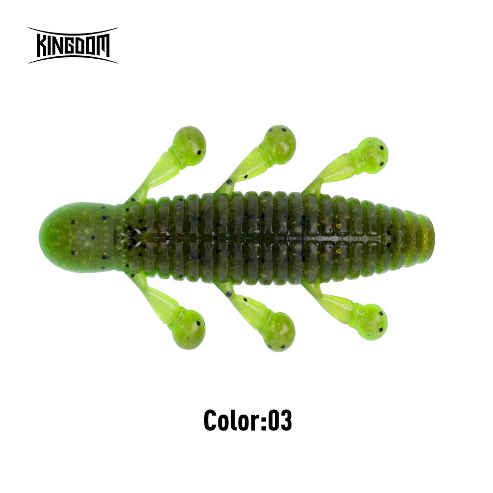 Kingdom Przynęty wędkarskie 45 mm 55 mm 3,2 g 6 g Miękkie przynęty Tonący PCV Miękkie przynęty Sprzęt wędkarski 8 szt. Przynęty sztuczne Przynęty Woblery Miękki robak