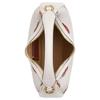 COACH CARMEN Leather One Shoulder Handbag Small Women's White CAL01-IMCAH