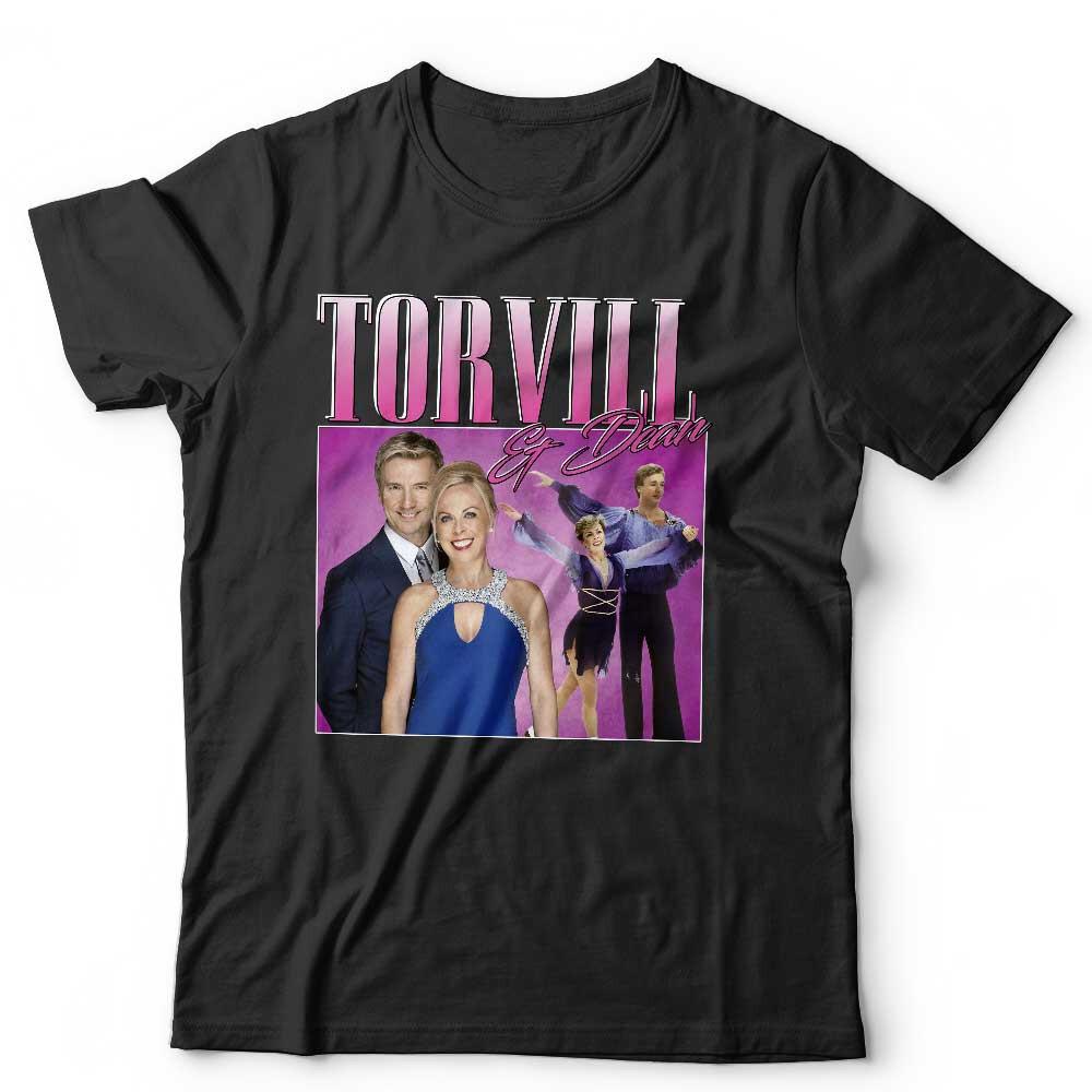 Torvill and Dean TShirt Appreciation Unisex and Kids Throwback Homage Ice Skating