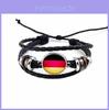 National Creative Manwomen Flag Exquisite Bracelet World Cup National Flag Bracelet