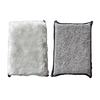 4Pcs Car Scrubber Detailing Pads Suitable for Upholstery Leather Interior Cleaning with High Absorbency and Gentle Touch