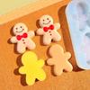 Holiday Cake Silicone Mold Christmas Chocolate Molds Gingerbreads Man Shape Baking Accessories Perfect for DIY Baking