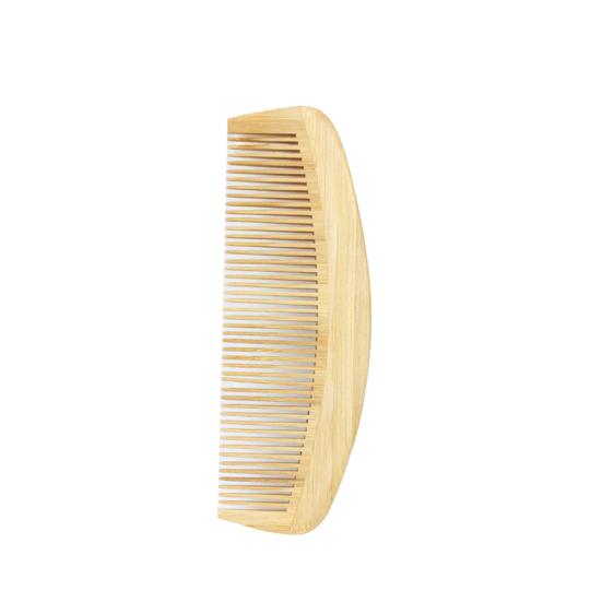Natural Bamboo Wide Tooth Hair Comb for Women Men Anti-Static Afro Fork Comb Detangler Brush for Curly Wet Dry