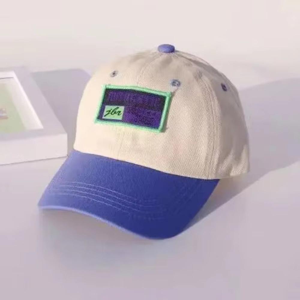 

Регулируемая детская кепка с утиным козырьком, уличная детская кепка с козырьком, модная лоскутная бейсболка для мальчиков и девочек синий