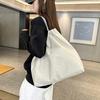 Shopping Bag Waterproof Nylon Fabric Large Capacity Foldable Single Shoulder Bag Travel-friendly Shopping Tote Bag