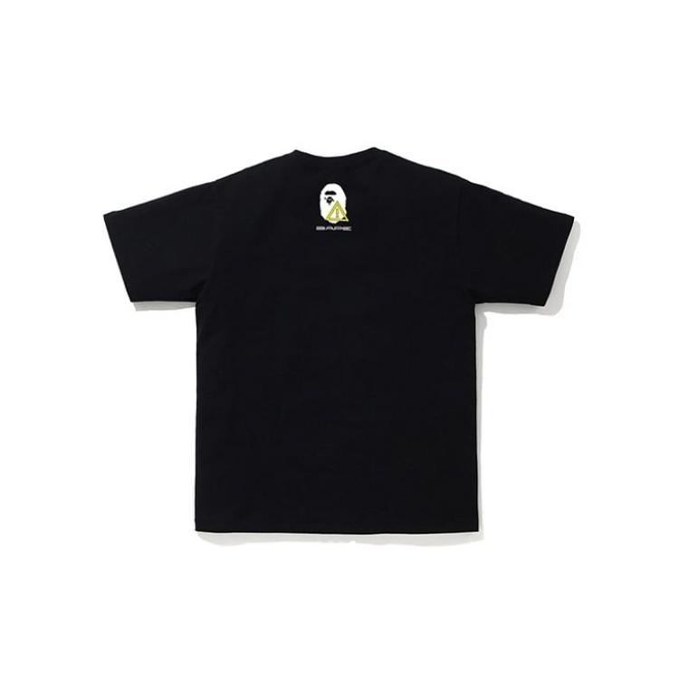 A BATHING APE T Shirts Unisex Crew Neck Moderate Straight Fit 1G70-110-034