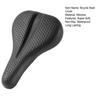 Atmungsaktiver Fahrradsitzkissenbezug Rutschfestes Design Hochtemperaturbeständiger Fahrradsattelbezug aus Silikon mit Wabenstruktur Fahrradzubehör