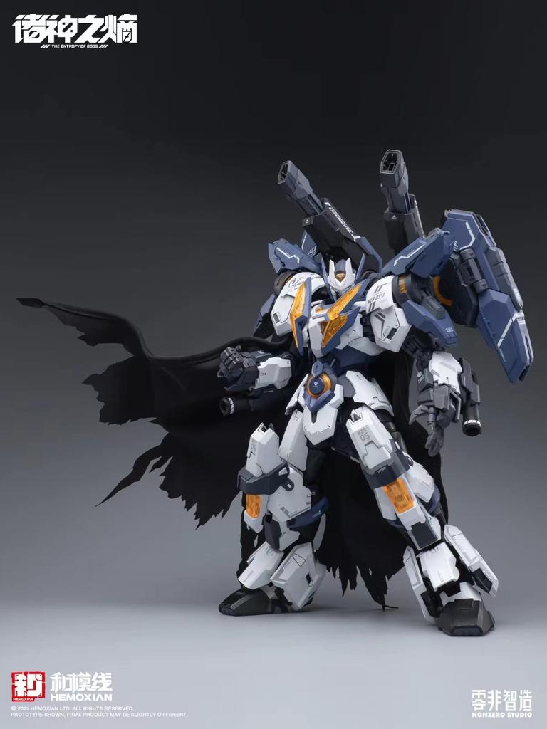 Doyusha Hemoxian Nonzero Series The Entropy of Titans Raijin 225mm Plastic Model Vol. 1 NZS-05-3, Tall, 1/100 Scale, Pre-Colored