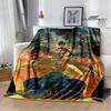 3D Game Overwatch printed blankets warm Flange blankets Soft and comfortable blanket Home travel blanket birthday gift