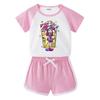2026 Kids' Summer Clothing Set: Boys' & Girls' T-Shirt & Shorts, Casual Sports 2-Piece Outfit