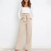 Damen Casual Arbeitsplatz Temperament Hose Locker Gerade Hosen Hosen