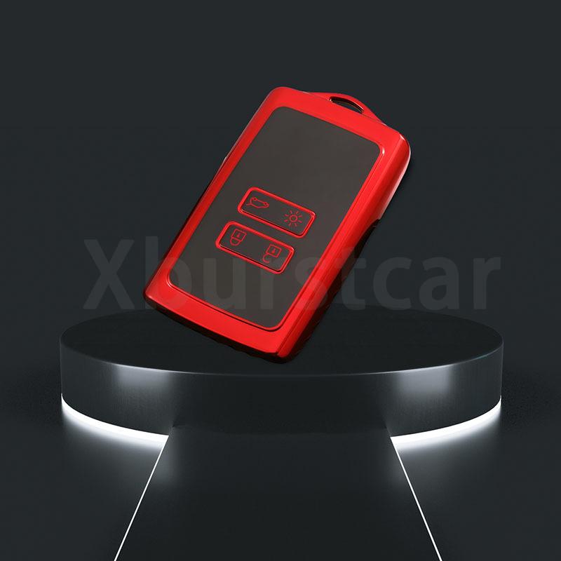 

Tpu Shell Fob For Renault Megane Captur Espace Kangoo Sandero Talisman Koleos Kadjar Clio Car Smart Key Case Cover Accessories