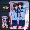 Brightlara Police Miniskirt Police Halloween Women's Uniform, Costume, Costume, cos067-BL-M
