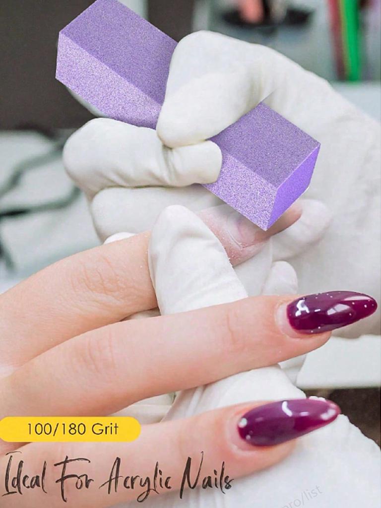 5 Count Nail Buffer Block, Professional Pedicure Manicure Buffer Kits