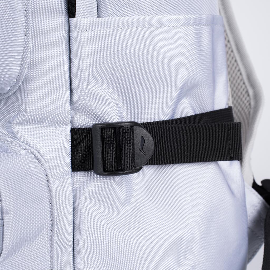 New LiNing Polyester Mesh Backpack Regular Unisex Gray ABSU623-2