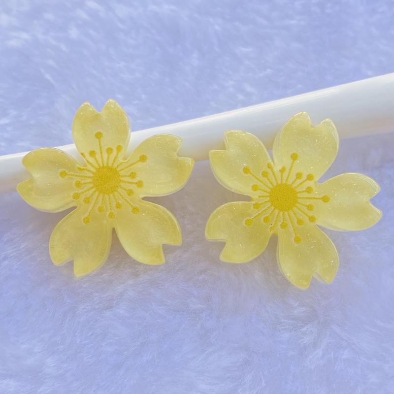 10pcs New Cute resin Mini Mixed flowers flat back Cabochon Scrapbook Kawaii DIY Embellishments Accessories E35