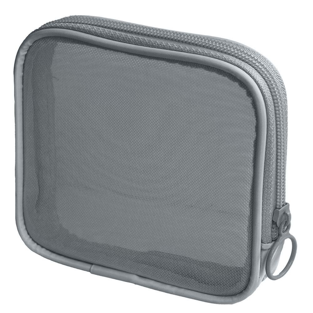 

Mesh Mesh Storage Bag Zipper Design Lipstick Cosmetic Pouch High Quality Makeup Bag