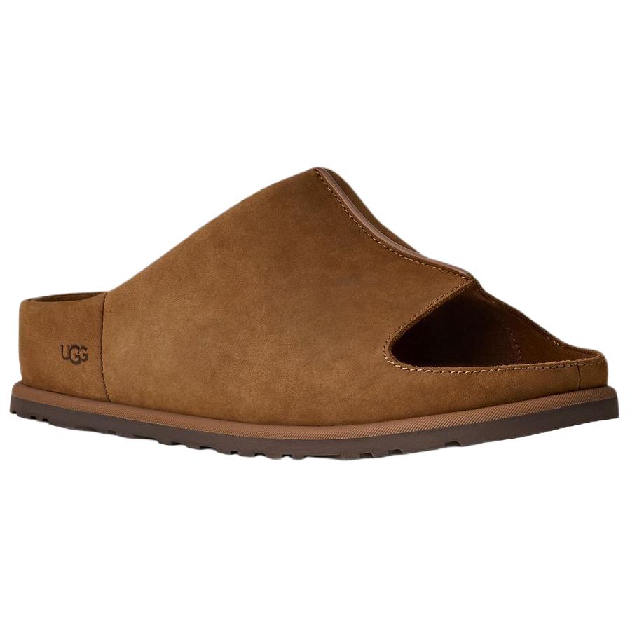 UGG Rubber Slide Slippers Men's Dark Brown 1177351-DKC