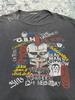 Vintage 70s Punková kapela Uk Subs The Adicts Chaos Uk tričko s krátkým rukávem S-5XL Unisex tričko