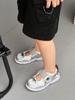 2025 Summer Children's Breathable Mesh Sandals - Soft Sole, Closed-Toe Sports Style for Boys & Girls