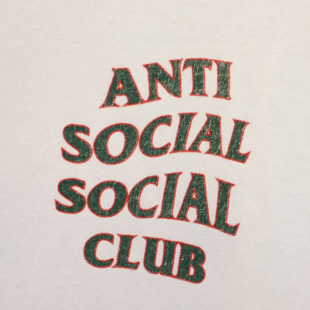 ANTI SOCIAL SOCIAL CLUB Made In USA Back Print Short Sleeve T-shirt L Men's Used