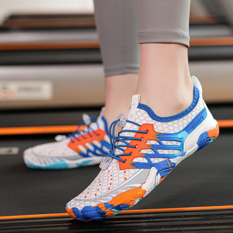 Unisex Mehrfachnutzungs-Trainingsschuhe Damen Fitnessschuhe Paare Urlaub Strandspiel Wasserschuhe Herren Indoor Kniebeugeschuhe