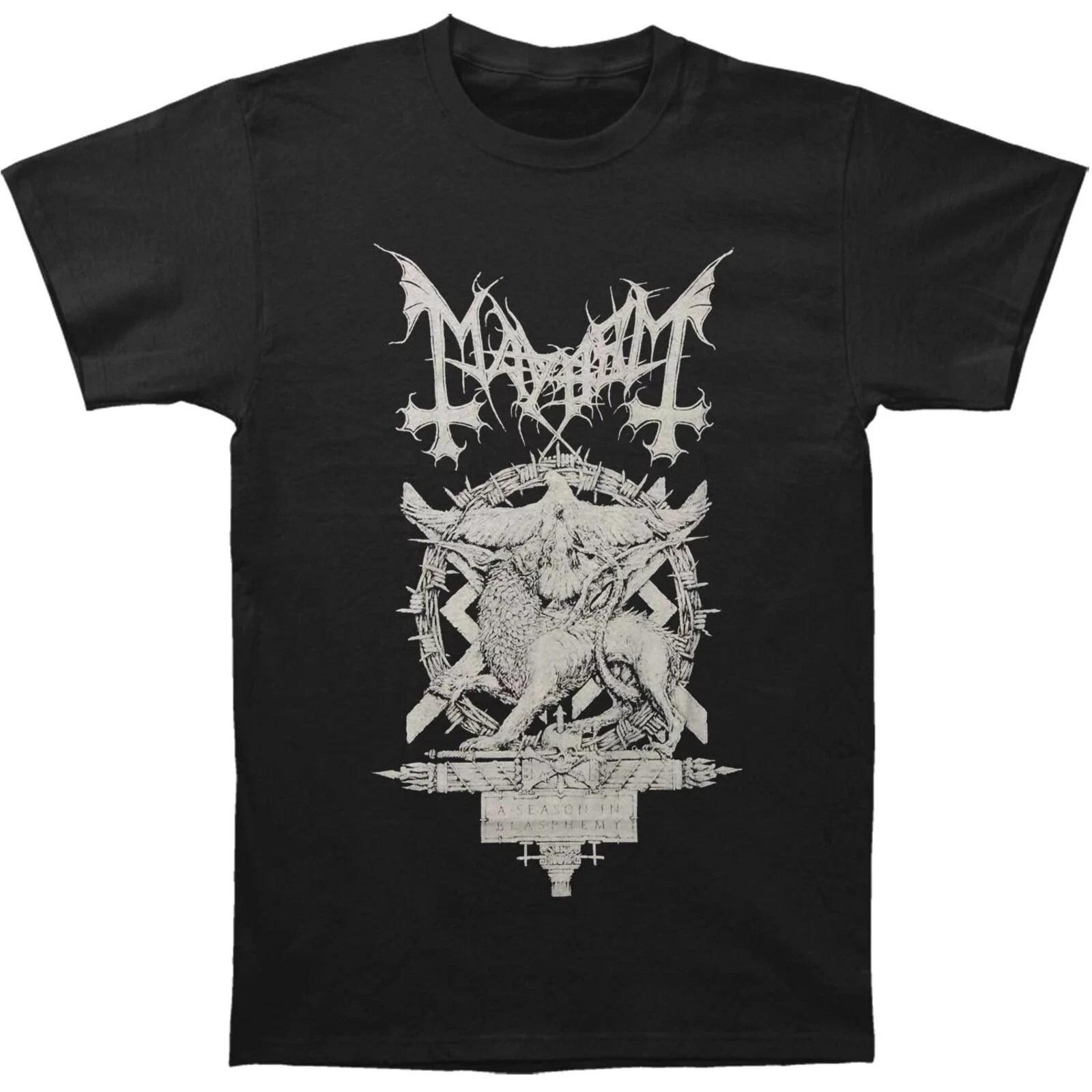 MAYHEM cd cvr A SEASON IN BLASPHEMY Official SHIRT XXL New OOP mysteriis chimera M