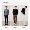 Navigare Men's 100% Wool Crew Neck Sweater