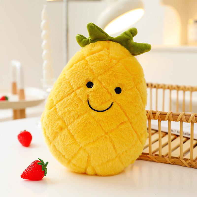 Fruit Plush Toy Simulation Durian Cute Doll Small Doll Eight Inch Grab Machine Wedding Throwing Doll