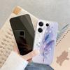 Butterfly Flower Case for iPhone Samsung A55 M34 S24 Xiaomi Redmi 13 Pro 14C Huawei Honor  Shockproof Phone Bumper TPU Anti-Scratch Clear Back Cover
