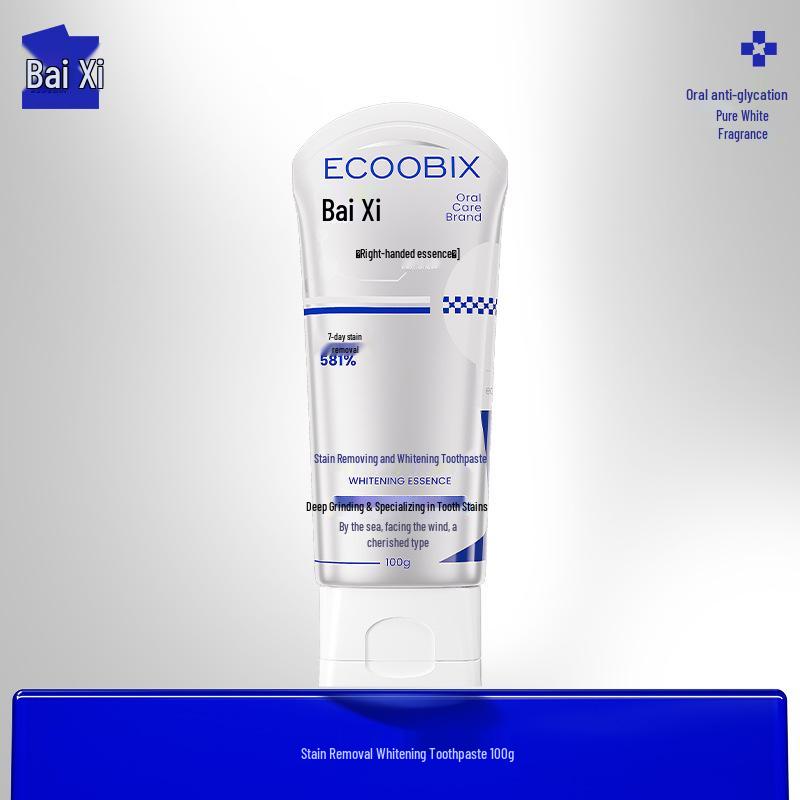 Bai Xi Se Xiu Brightening Toothpaste - Fresh Breath, Whiter Teeth, Stain & Yellowing Removal