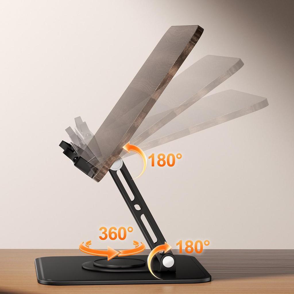 Height Adjustable 360° Rotating Book Stand and Holder B7