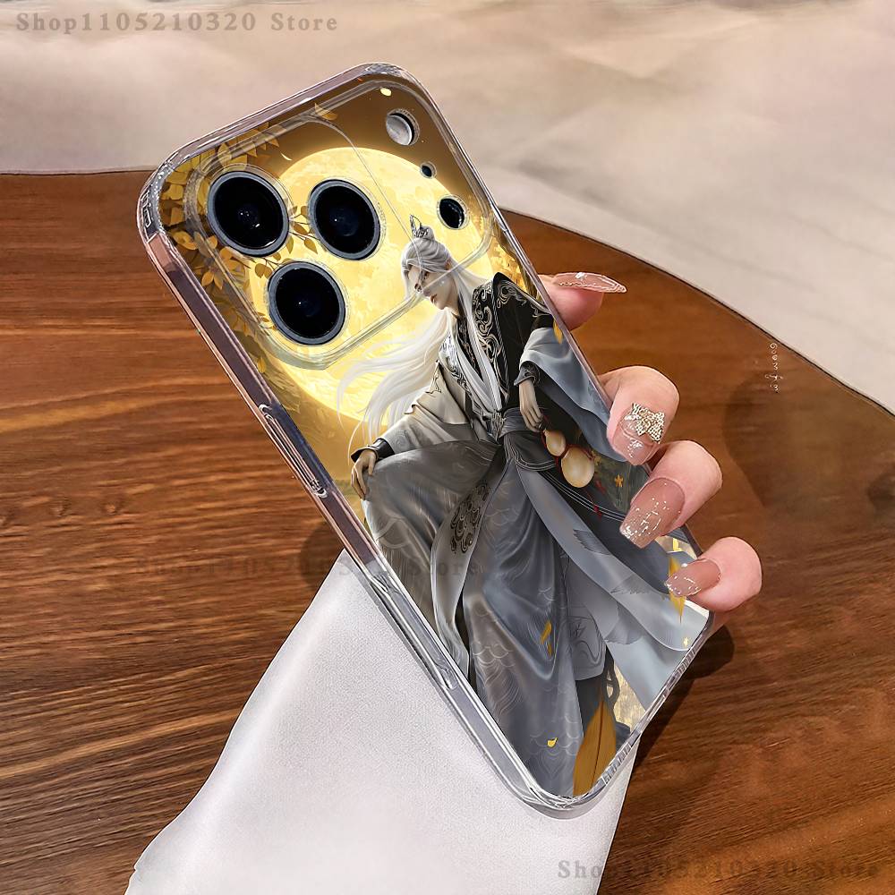 Renegade Immortal Xian Ni Phone Case For iPhone 16,15,17,12,13,14,11 Max,Pro,Plus,X,XS,XR,SE4,E Mini Transparent Cover