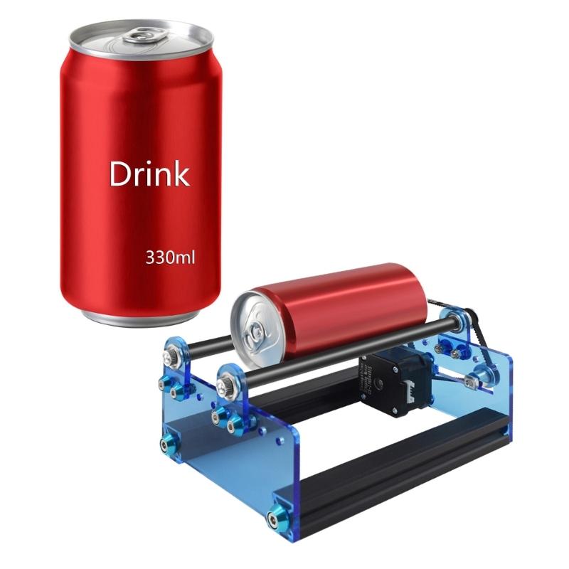 Engraving Machine with Roller Engraver with Rotary Axises for Personalized Jewelry and Craft Making