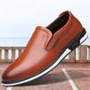 Old man's head autumn and winter velvet men's shoes Doudou breathable men's white casual shoes soft leather white shoes 95068