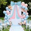 Giant Bow Decoration 39x59 Inch Large Tulle Ribbon Bow Knot for Party Wedding Birthday Wall Door Hanging Ornament Shower Decor & Gift Wrapping