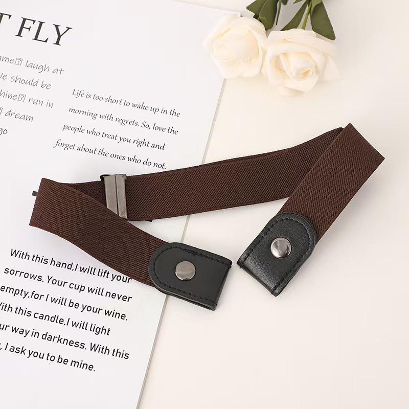 Women's Invisible Elastic Belt for Jeans - Adjustable Waist Slimming Solution