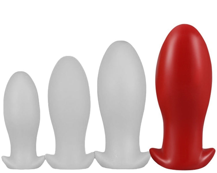 DRAKAR EGG XL Plug 16.5 X 7.3cm Red - EggPlay - XL Plugs - Width + 6cm