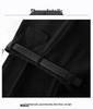 Women's Off-White Velvet Woolen High-Waist Slimming Wide-Leg Pants - Autumn/Winter 2025 Collection