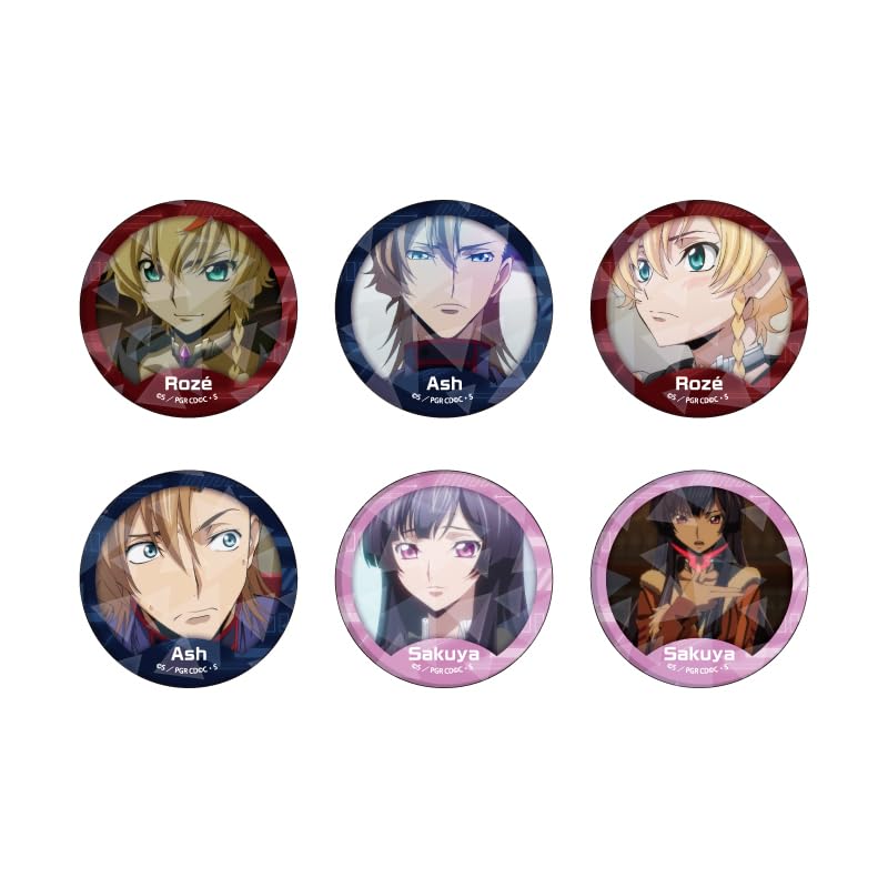 

Code Geass: Rose of the Recapture 02 [Scene Illustration] Holographic Can Badge [57mm] Box of 6