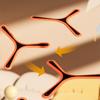 Soft Cross Boomerang Toy Interactive Design Puzzle Decompression Interactive Toy Sports Function Outdoor Toys Early Education 6