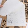 Anime Characters Hand Painted Tutorial Book Sketching Comics Girl Boy Art Copy Practice Book Learning Studying
