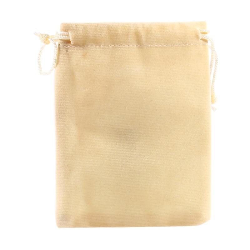 Spot Flannel Bag, Jewelry Packaging Flannel Bundle Mouth Bag, Earphone Mobile Power Supply Flannel Bag