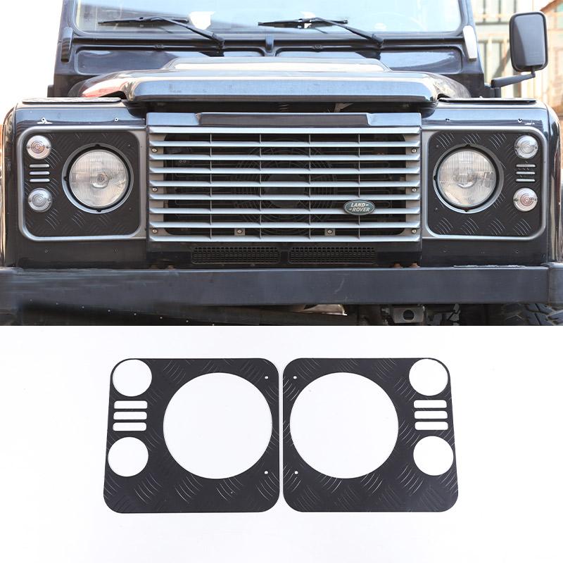 For Land Rover Defender 90 110 130 2004-18 Alloy Car Front Bumper Tailgate Roof Window Inner Door Fuel Tank Cap Hood Accessories