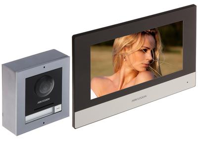 VIDEO-TÜRSPRECHANLAGEN-SET DS-KIS702Y Hikvision