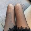Sex stockings Large size stockings Sexy hand-torn socks One-piece stockings European and American fishing net socks Women's