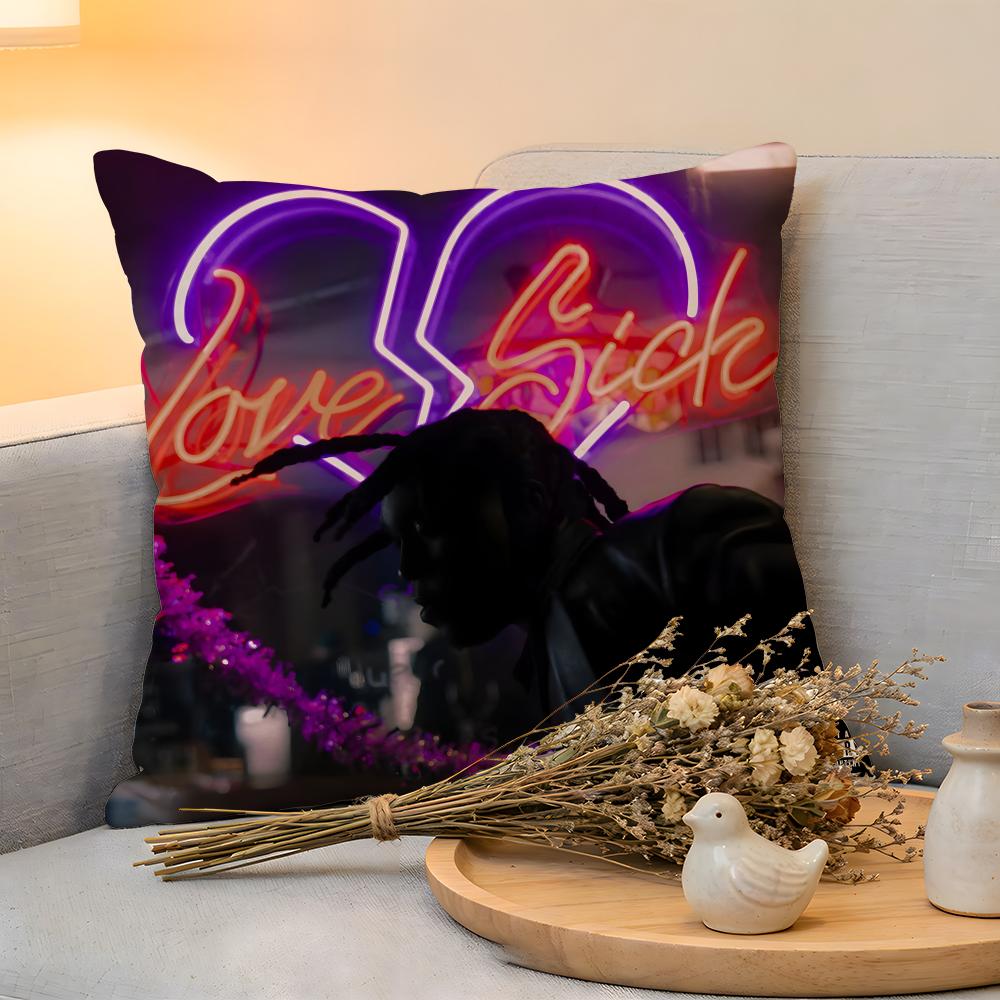 Cushion Cover Linen SkinFriendly Soft Decorative Case for Sofa Home Decor DDon Toliver Album Cover Pillow cover