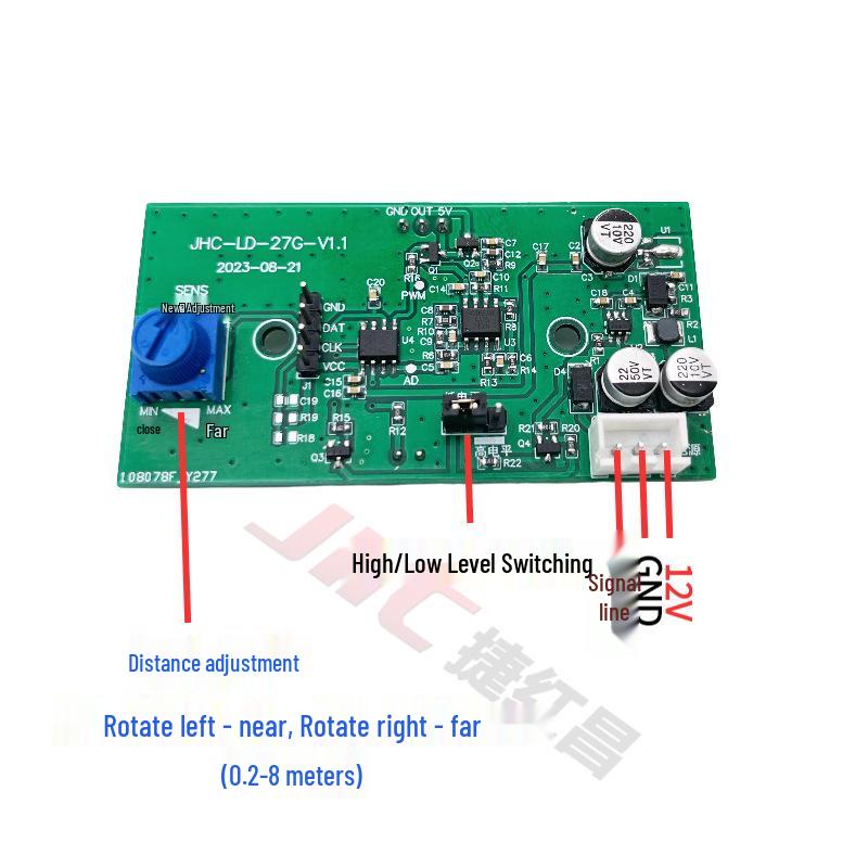 27G Human Radar Infrared Sensor Module for Automatic Supermarket Doors